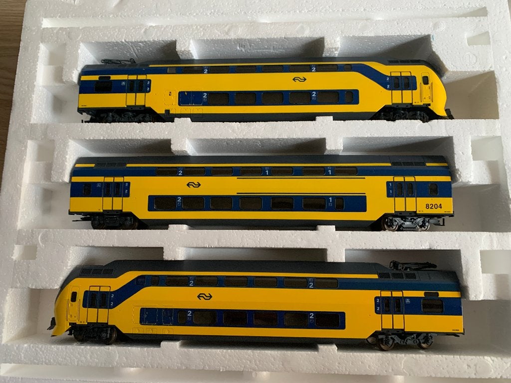 Lima 149857 H0 Driedelige dubbeldekker IRM van de NS, Treinset, Gelijkstroom, Ophalen of Verzenden, Lima