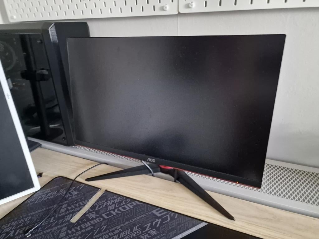 AOC gaming monitor ips 240 hz 24 inch, Computers en Software, Ingebouwde speakers, IPS, Minder dan 1 ms, Zo goed als nieuw