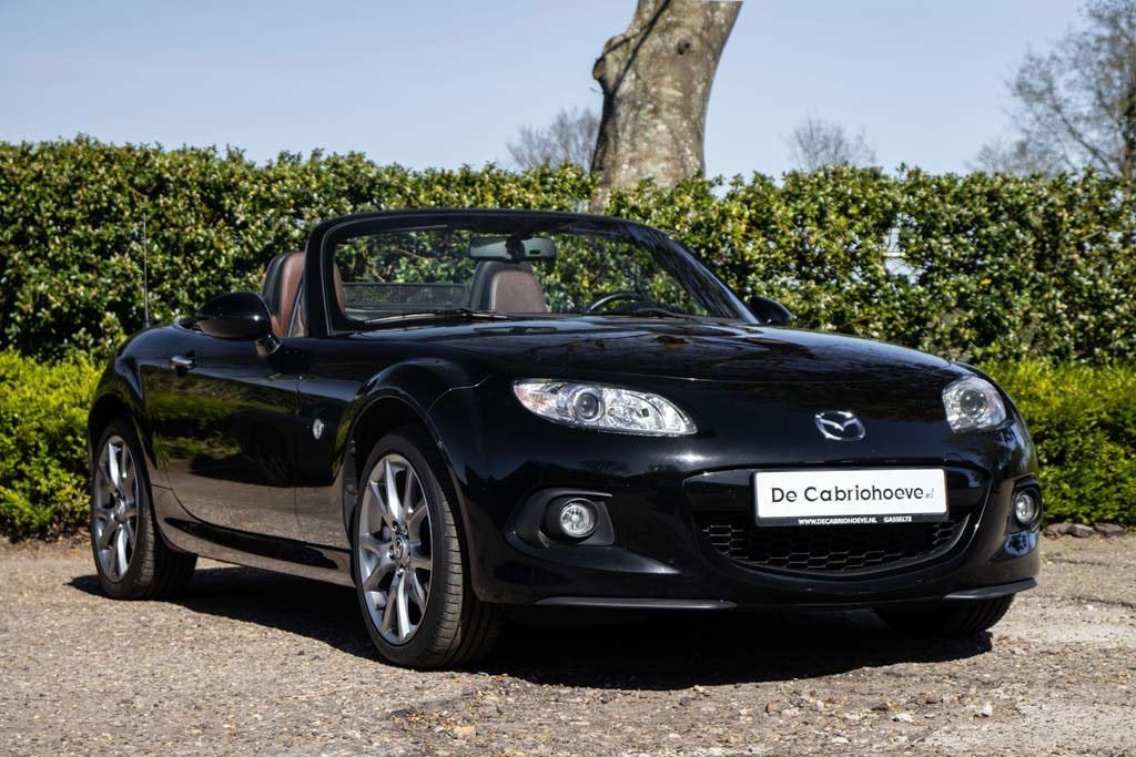 Mazda MX-5 NC 1.8l Brilliant Black - Kenko, Achterwielaandrijving, Gebruikt, 4 cilinders, Cabriolet