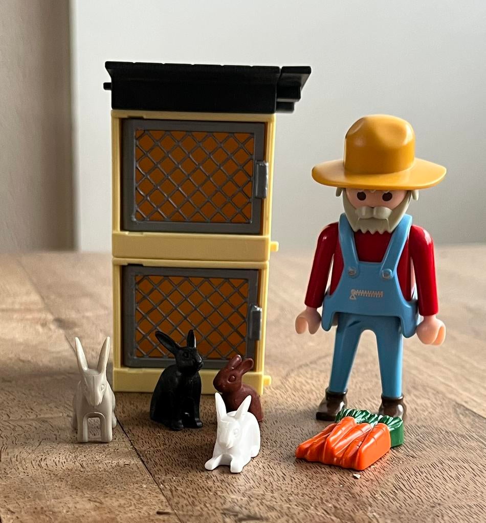 Playmobil konijnenhok 4491, Ophalen, Gebruikt, Los playmobil