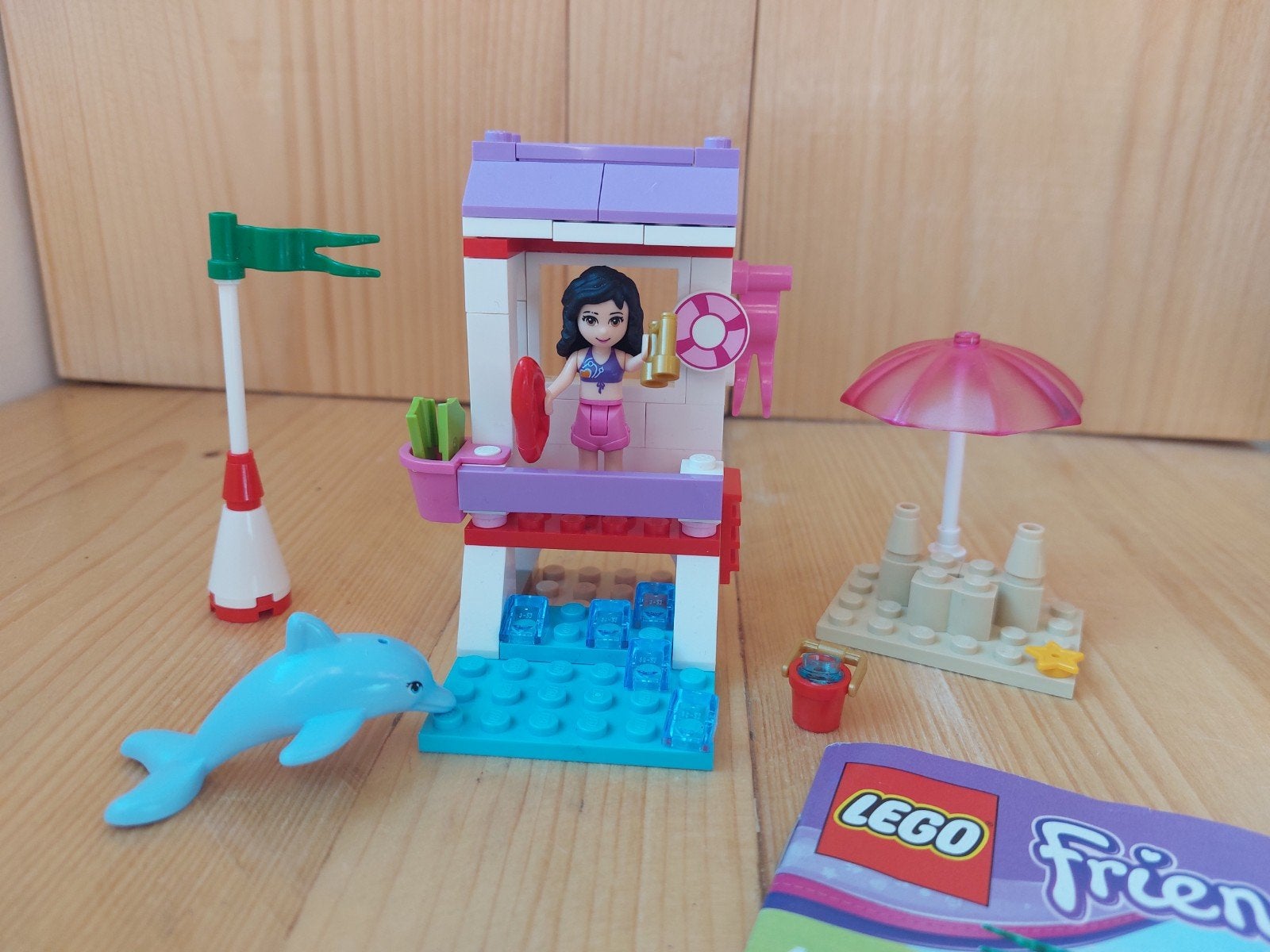 Lego Friends 41028 Emma's Reddingspost, Kinderen en Baby's, Lego, Friends, Ophalen of Verzenden, Zo goed als nieuw