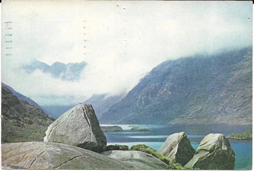 Ansichtkaart  	Loch Coruisk & Cuillins, Isle of Skye (Sch), Verzenden, 1960 tot 1980, Gelopen, Engeland