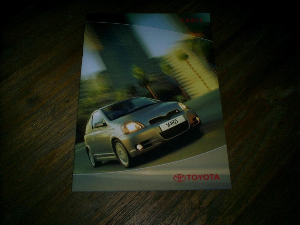 Toyota Yaris 3 / 2002 40 pag., Ophalen of Verzenden, Zo goed als nieuw, Toyota