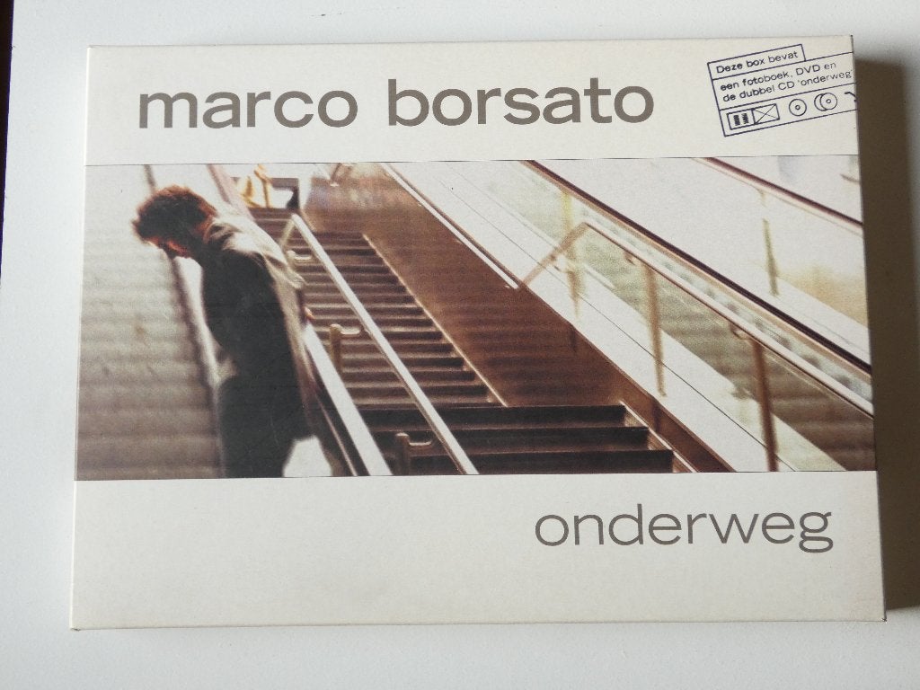 Marco Borsato – Onderweg box fotoboek cd dvd, Verzenden, Gebruikt, Pop