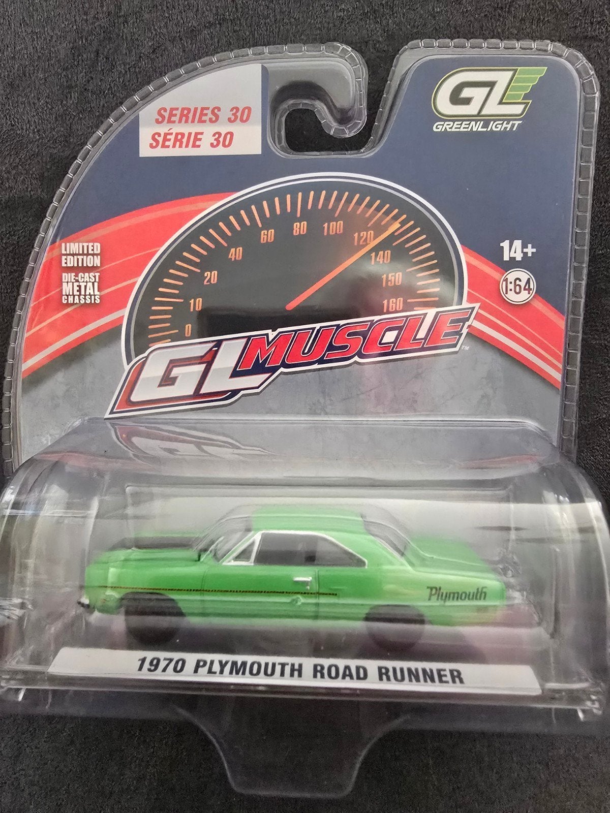 Plymouth Roadrunner Greenlight 1:64, Christian@diecastcompany.nl, Auto, Diecast Company, Nieuw
