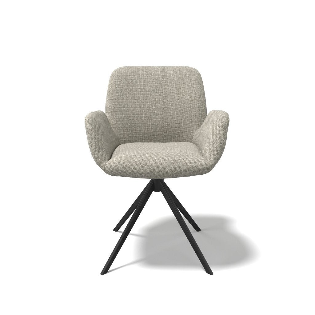 Eetkamerstoel Jax | Gusj | van € 249,- voor € 139,-, Ophalen, Nieuw, Eén, Stof
