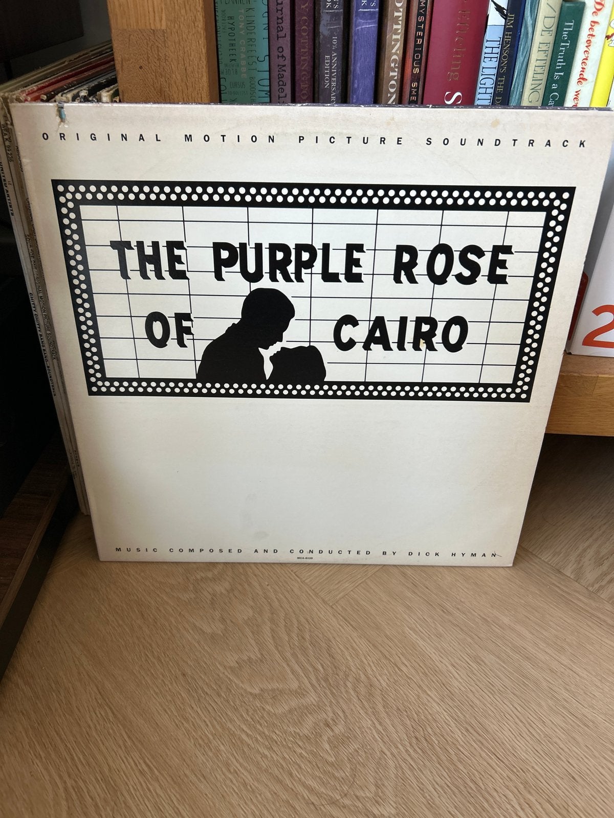 LP - The Purple Rose of Cairo - Original Motion Picture Soun, Ophalen, LP, Film en Theater, Gebruikt