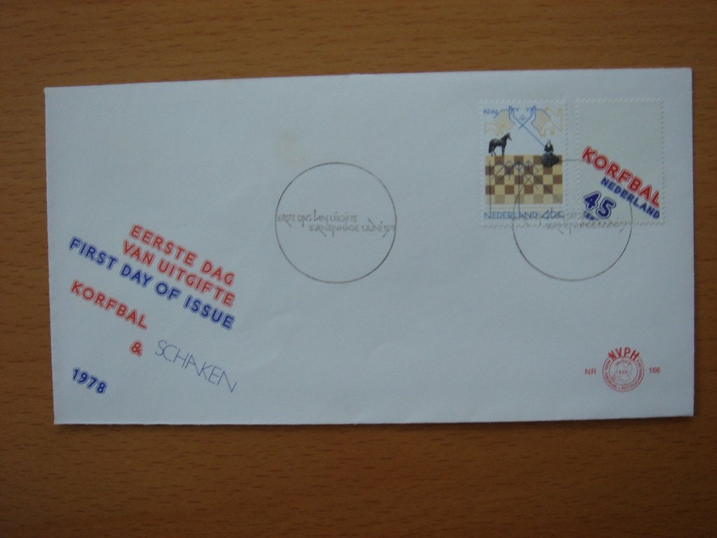 NVPH E166  1e Dag-enveloppe Sportserie 1978, Postzegels en Munten, Postzegels | Eerstedagenveloppen, Ophalen of Verzenden, Onbeschreven