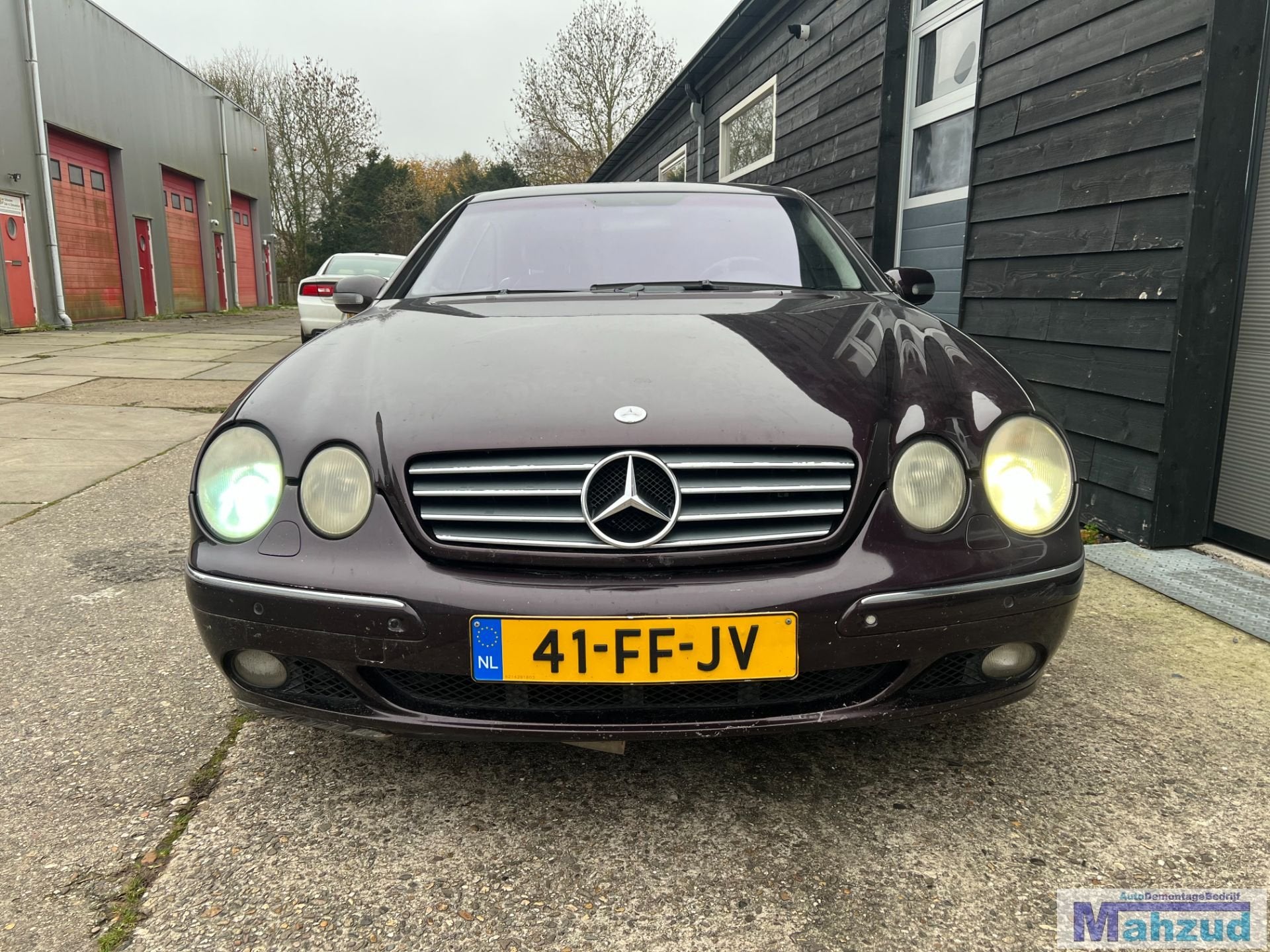 MERCEDES CL (215) CL500 V8 paars 182 113960 onderdelen demon, Auto-onderdelen, Gebruikt, Mercedes-Benz AG, Mercedes-Benz, Ophalen of Verzenden