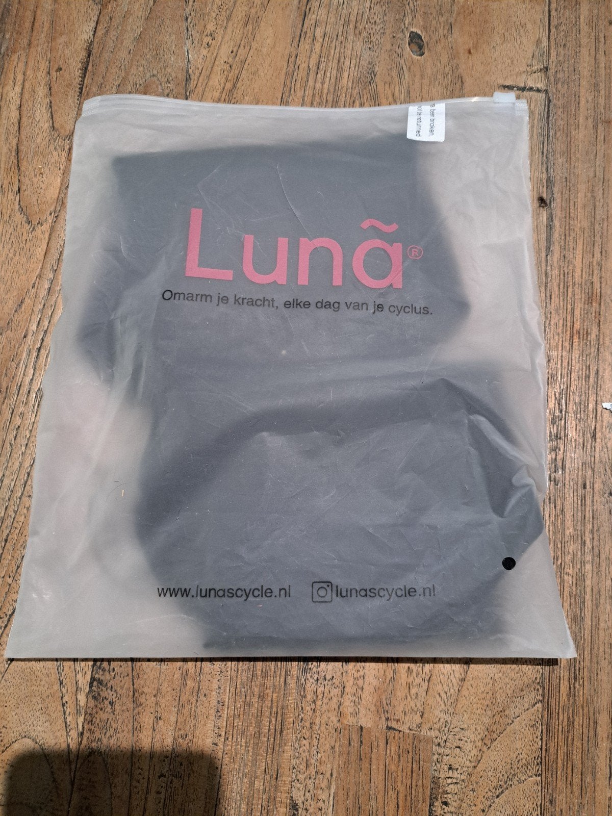 2x Luna Menstruatie Ondergoed - Zwart Kant - XL, Luna, Ophalen of Verzenden, Zwart, Slip