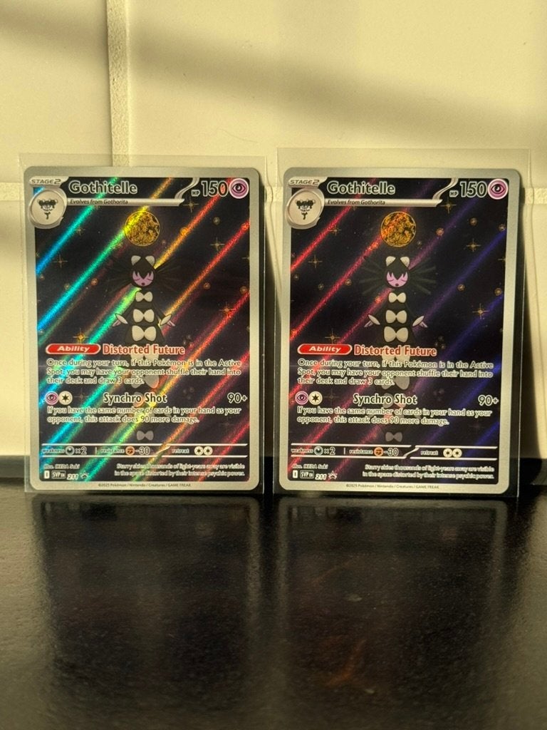 Gothitelle (SVP 211) SV Black Star Promos (meerdere te koop), Ophalen of Verzenden, Nieuw, Losse kaart