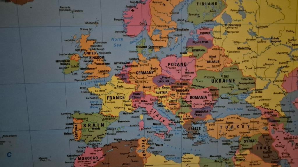 Grote magnetische wereldkaart met vlaggen, Ophalen, 2000 tot heden, Wereld, Landkaart