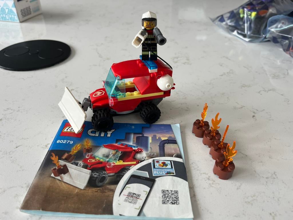 Lego city brandweer 60279, Ophalen of Verzenden, Zo goed als nieuw