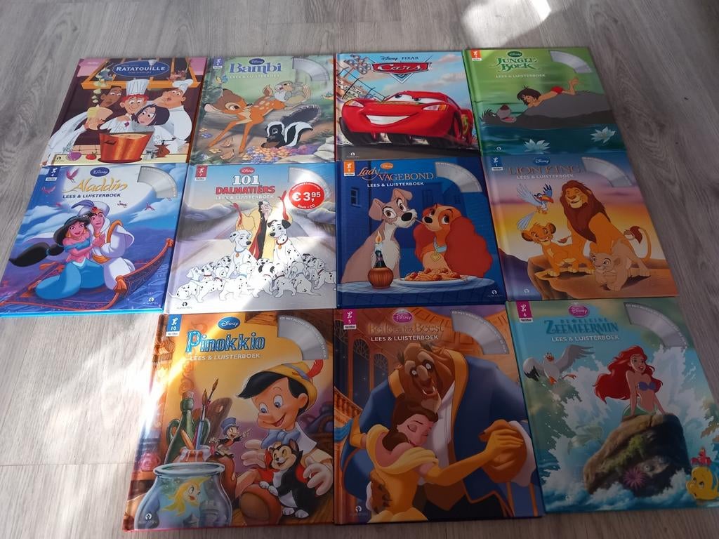 Disney lees en luisterboekjes, Ophalen of Verzenden