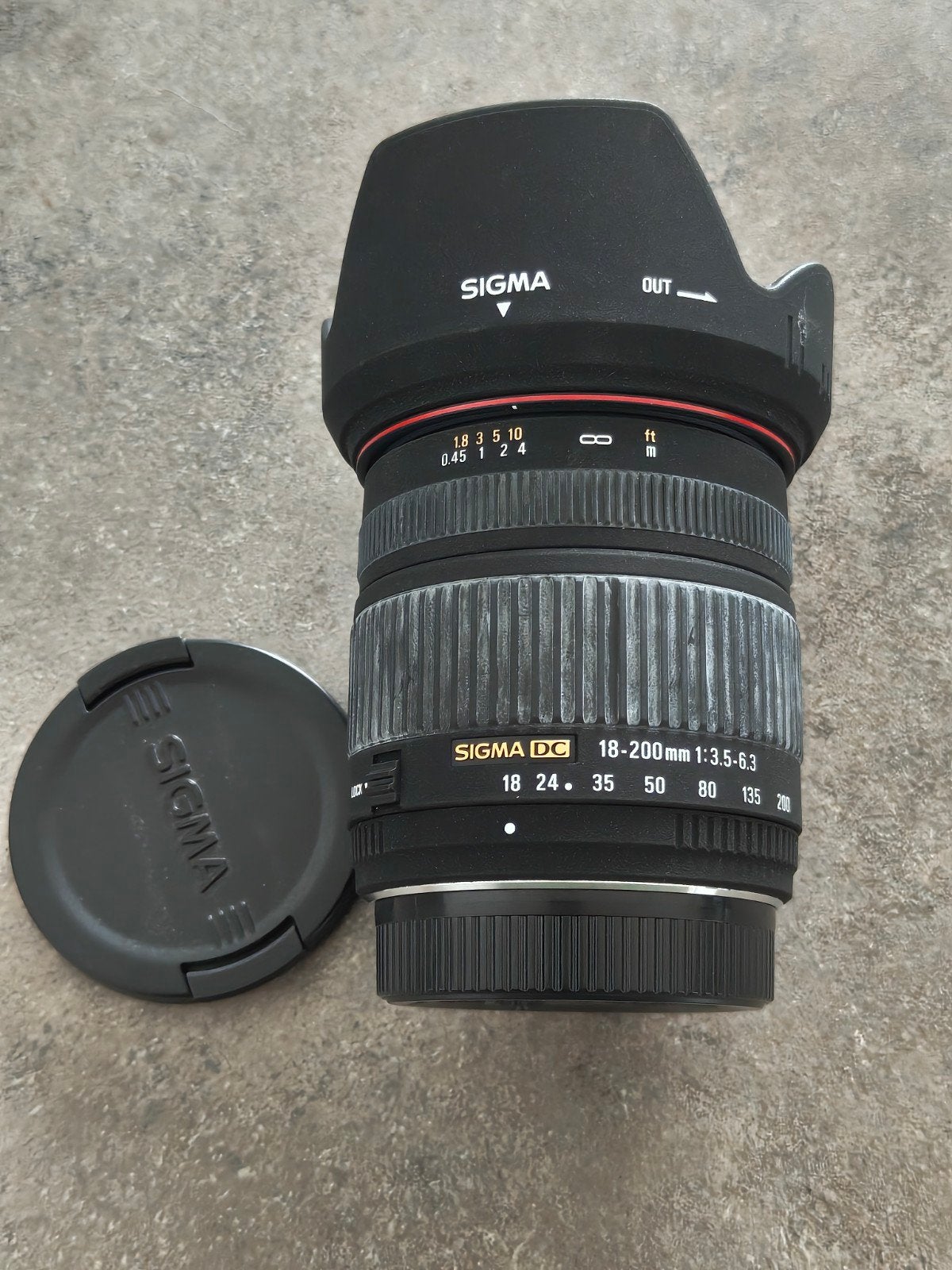 Sigma 18-200mm lens voor Pentax K, Autofocus, Gebruikt, Sigma, Pentax K-mount