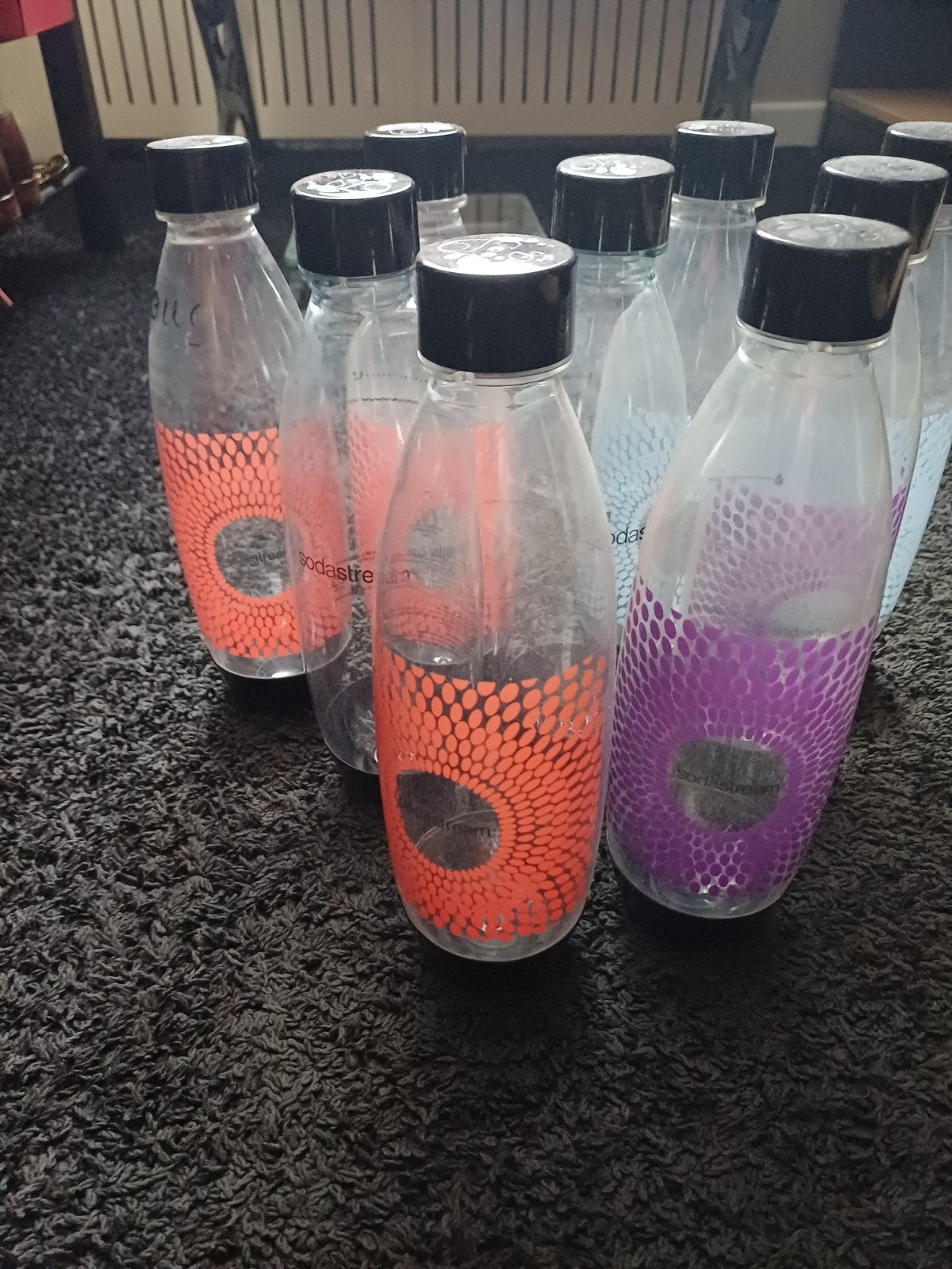 Sodasteam flessen 1 liter inhoud, Witgoed en Apparatuur, Bruiswatermachines, Ophalen of Verzenden, Gebruikt
