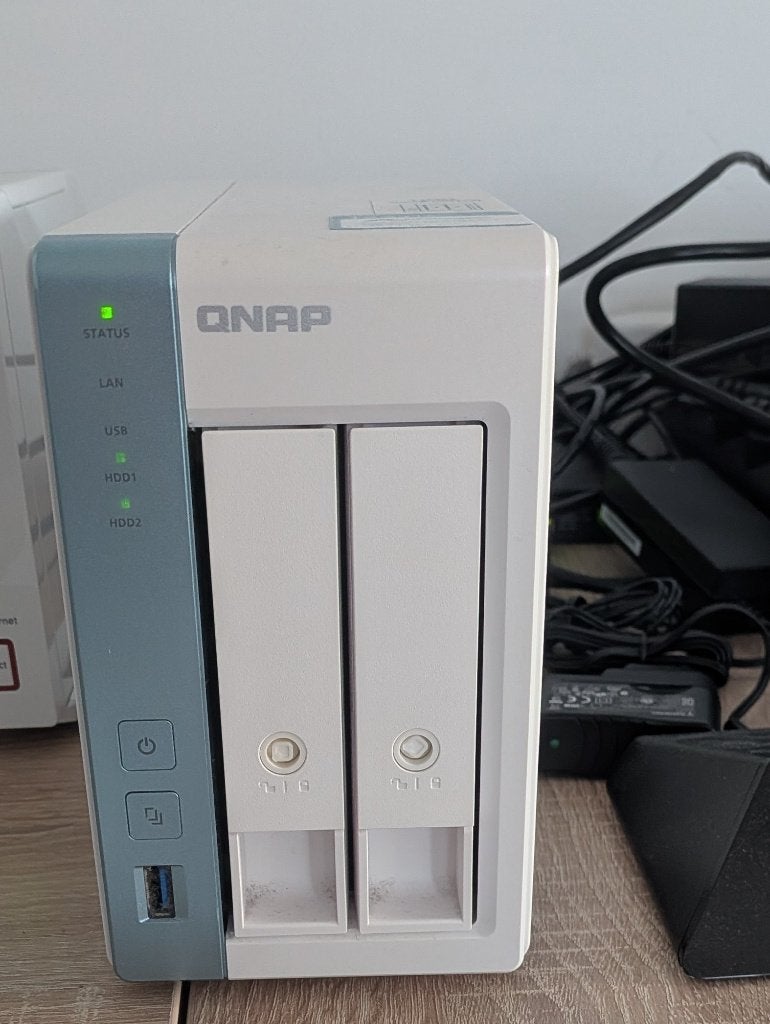 QNAP NAS TS231K incl. 2x12TB, Ophalen, Gebruikt