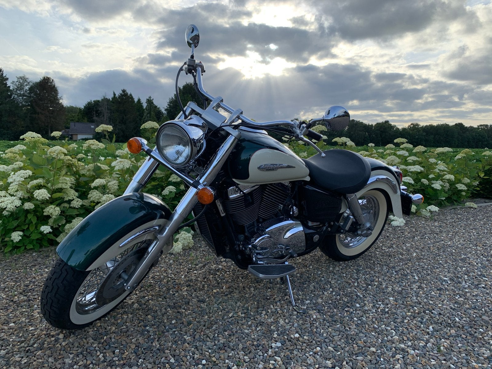 Honda Shadow VT1100 C - Geweldig geluid!, 2 cilinders, Sportuitlaat, Chopper, Gebruikt