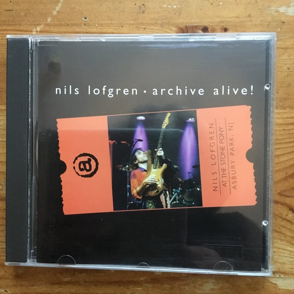 Nils Lofgren - Archive Alive ! Ceedee, Overige typen, Ophalen of Verzenden, Zo goed als nieuw, Eerste persing