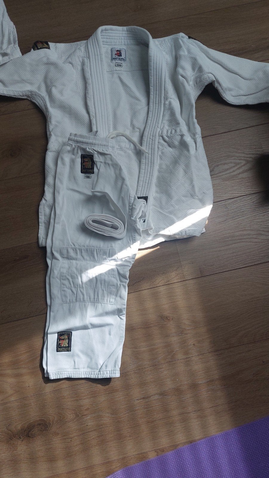 Matsuru Judopakken maten 130 en 140 €17,50 per pak, Maat XS of kleiner, Ophalen, Judo