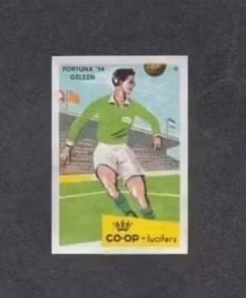 Lucifermerk Fortuna '54 Geleen Voetbal Jaren 60., Verzamelen, Ophalen of Verzenden, Zo goed als nieuw