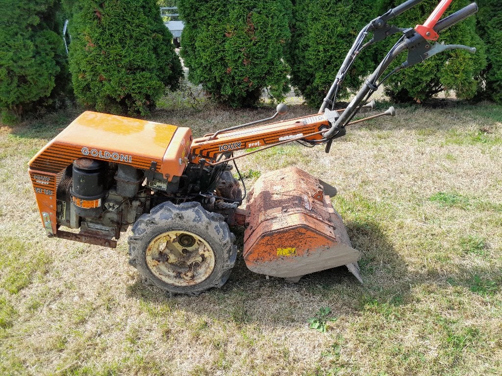 Goldoni Jolly  DIESEL ELEKTRISCHE START  met Frees Type 21M, Doe-het-zelf en Verbouw, Gereedschap | Freesmachines, Ophalen, Zo goed als nieuw