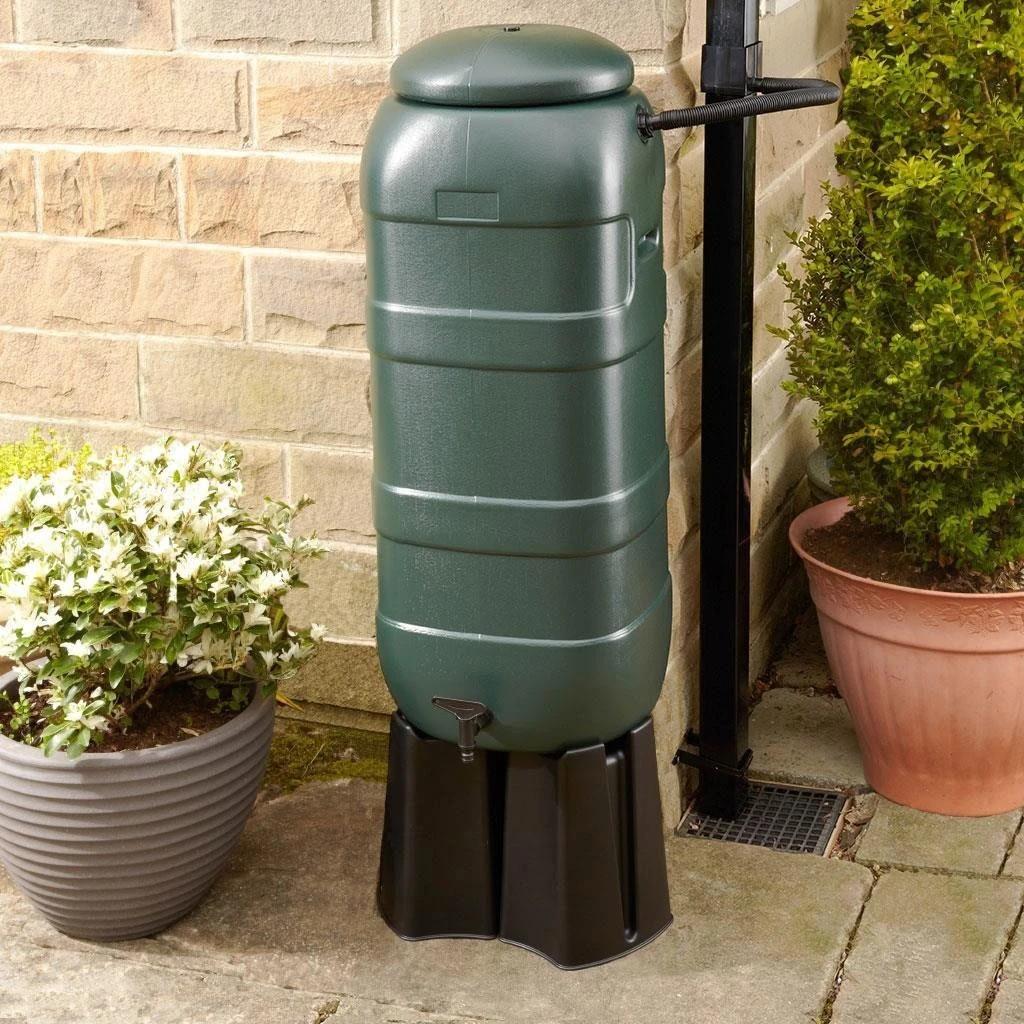 Mini rainsaver regenton 100 met vulautomaat, tap en poten, Minder dan 75 liter, Ophalen, Nieuw