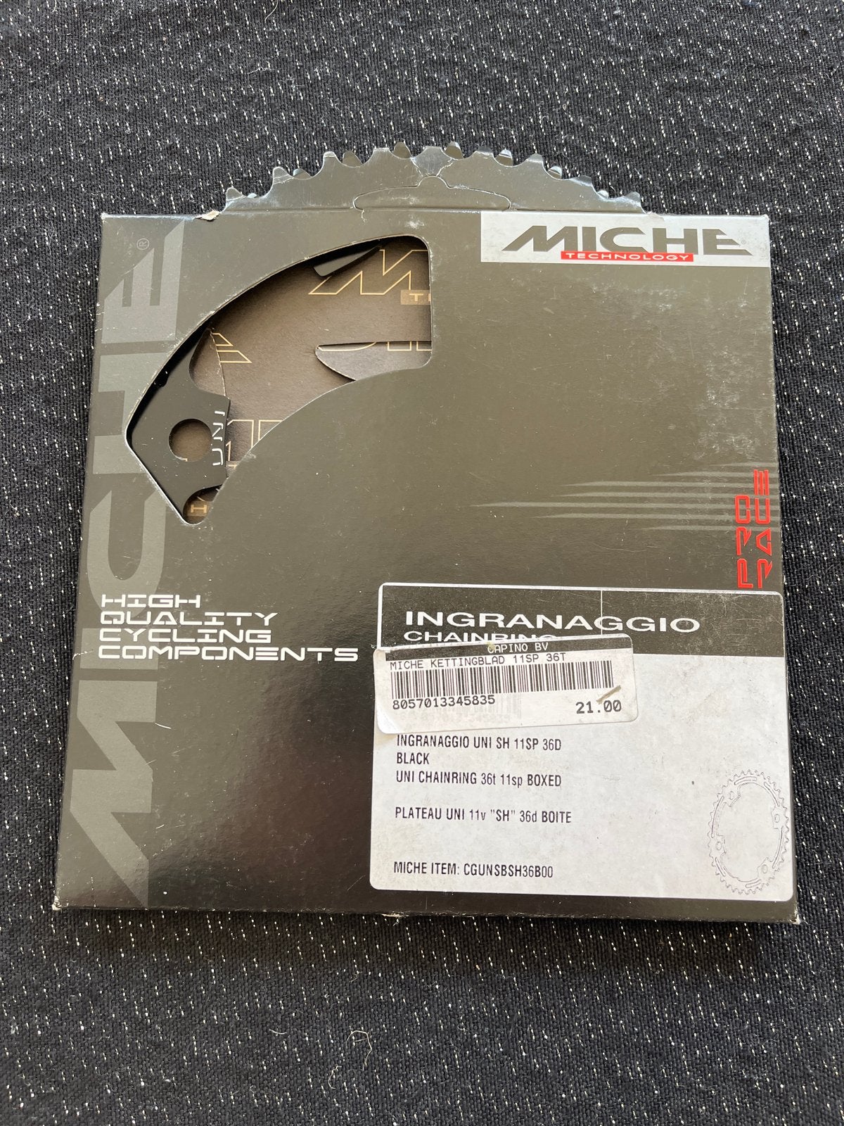 Miche Kettingblad 11SP 36T - Nieuw in doos, Overige materialen, Nieuw, Ophalen of Verzenden, Derailleur of Ketting