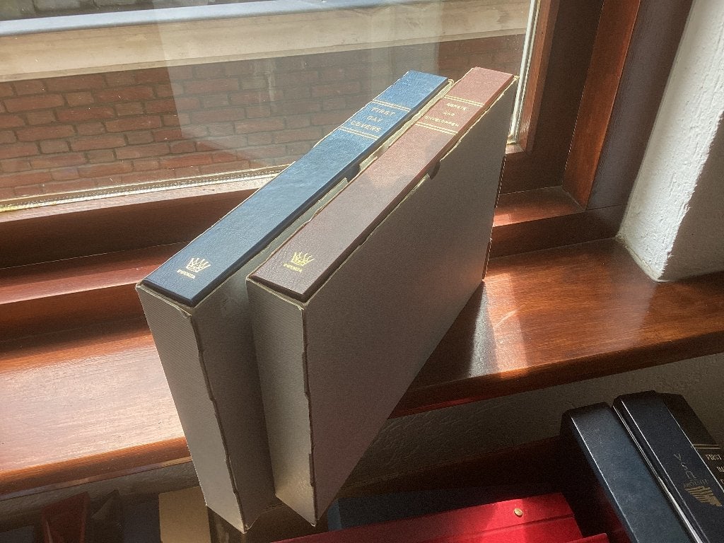 2 gebruikte Importa met klap systeem met 20 bladen per album, Ophalen, Onbeschreven, Nederland