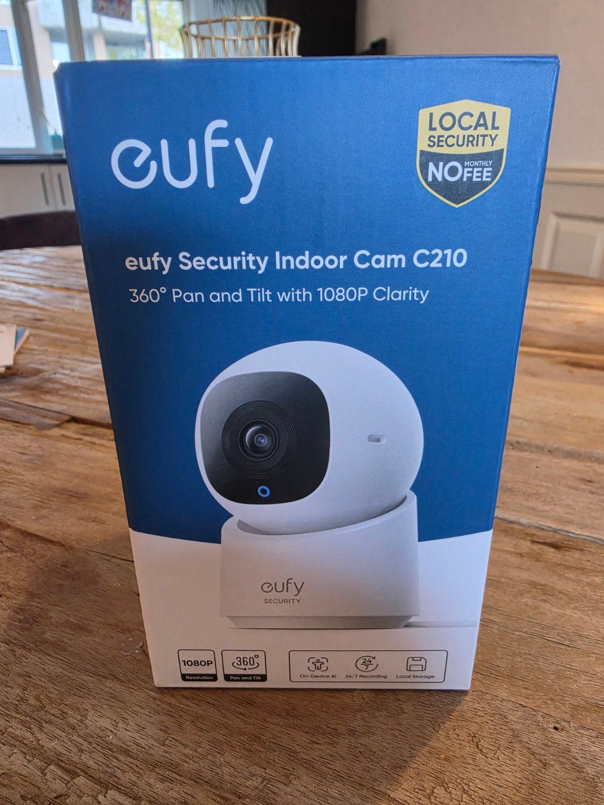 eufy indoor camera C210, Ophalen of Verzenden, Nieuw