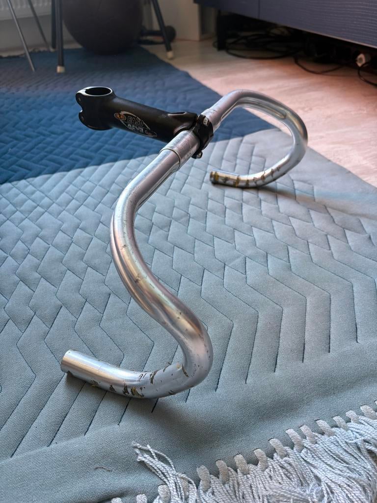 Vintage racestuur Mod Italia Super Training fixie racefiets, Gebruikt, Stuur, Staal, Ophalen of Verzenden