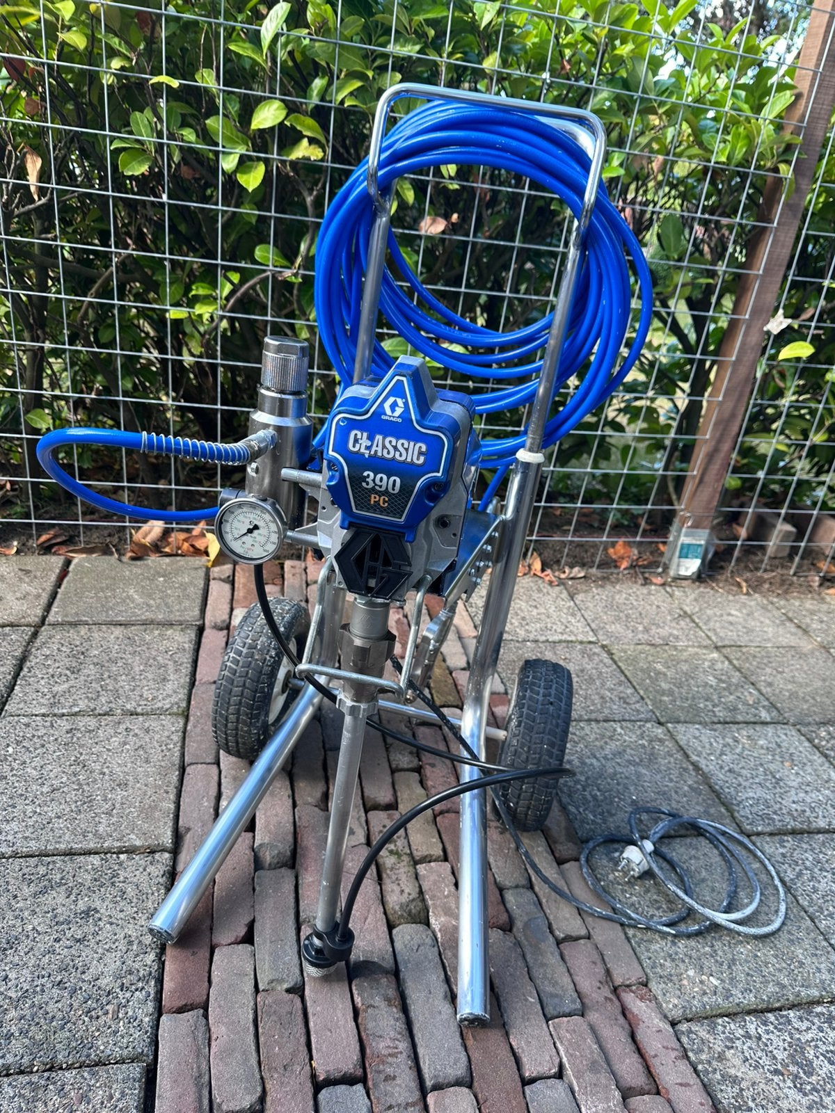 GRACO 390 PC Classic airless verfspuitmachine, Hi-boy, Ophalen, Gebruikt, Verfspuit of Verfpomp