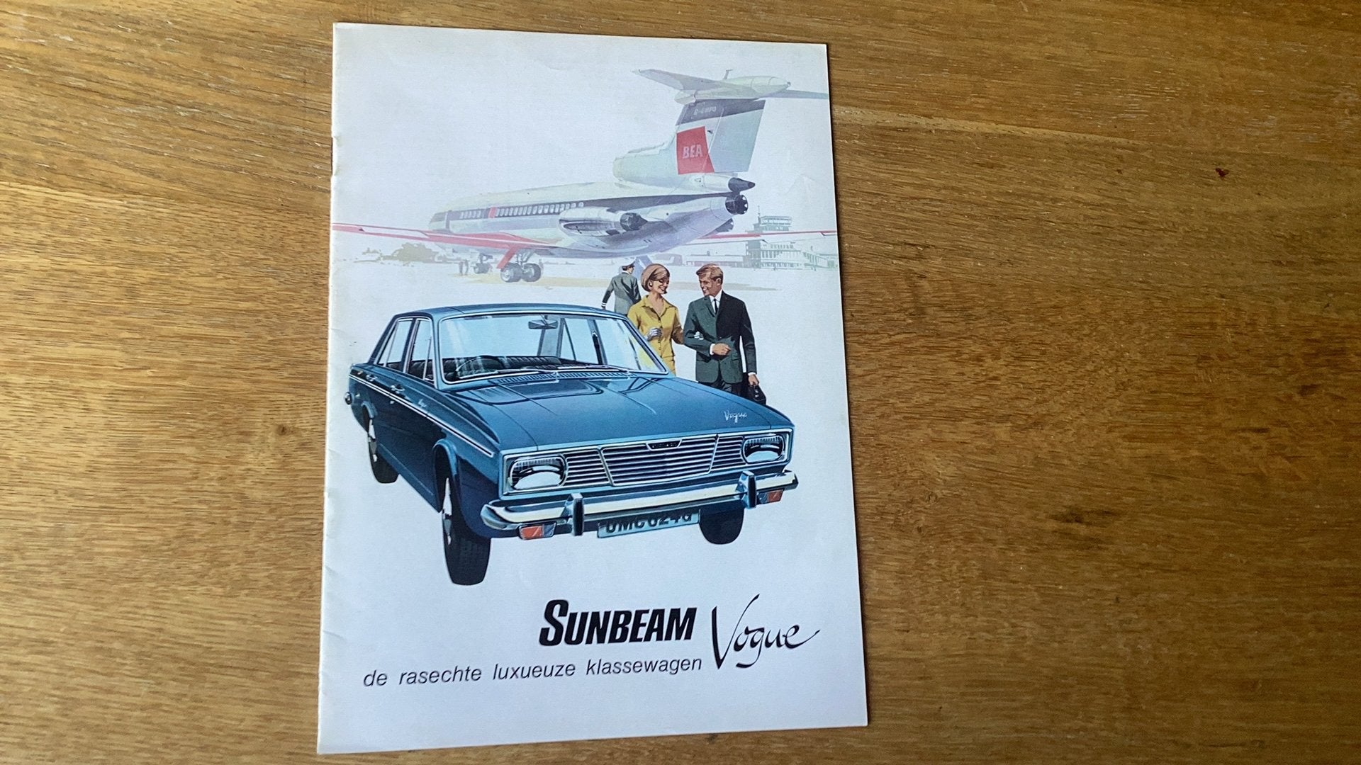 Sunbeam Vogue Brochure - Origineel uit de jaren '60, Ophalen of Verzenden, Zo goed als nieuw, Overige merken