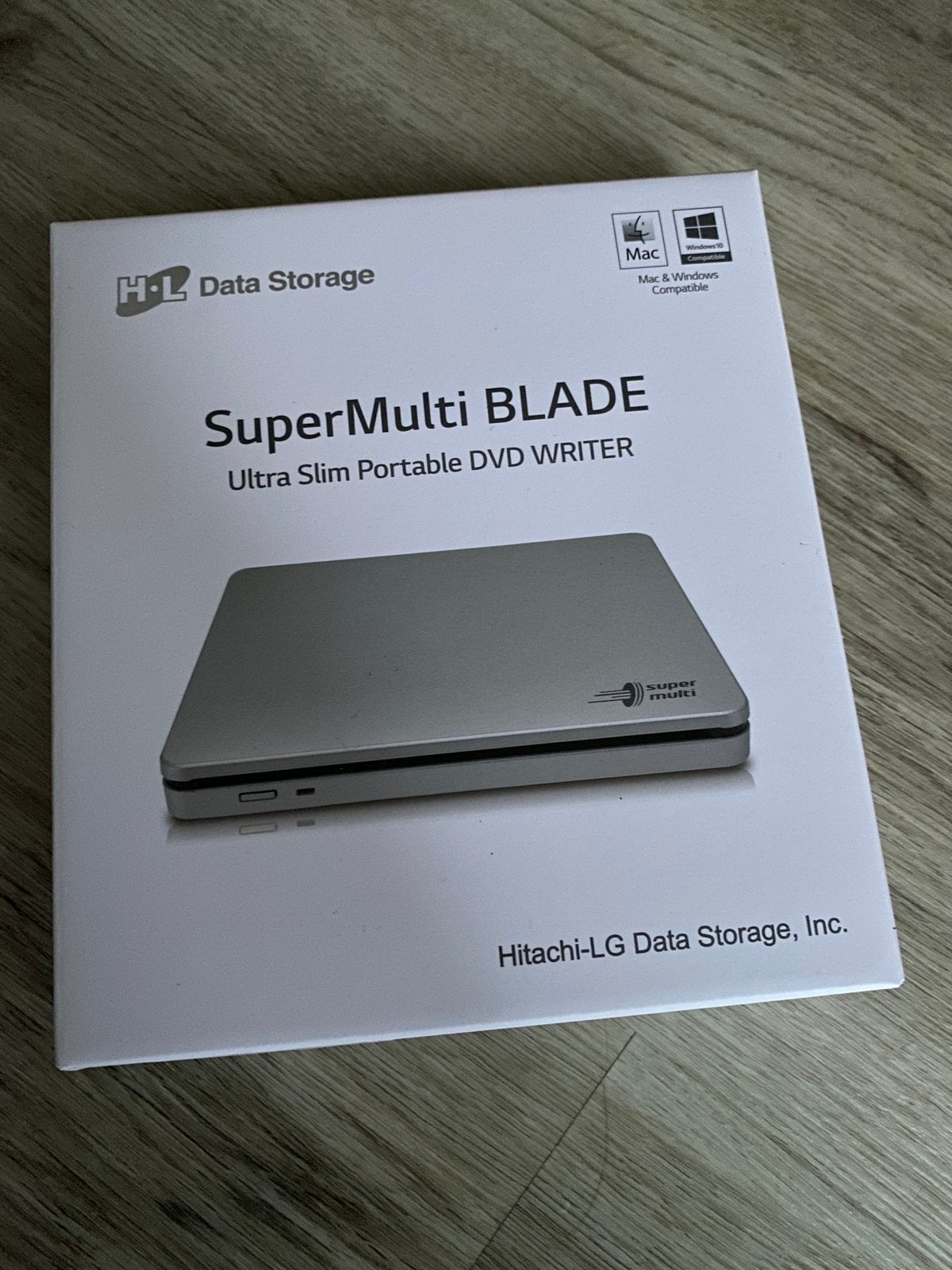 LG HLDS DVD-RW slot-Load externe USB DVD lezer/brander, Dvd, Nieuw, Extern, MacOS