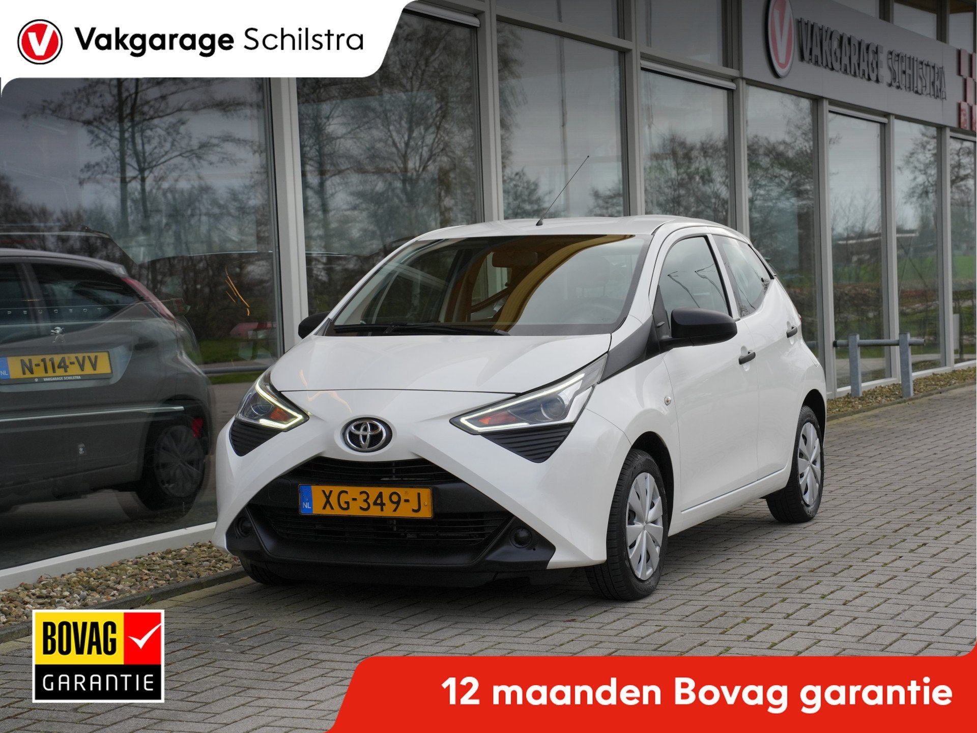 Toyota Aygo 1.0 VVT-i x-fun | Bluetooth | Airco | (bj 2019), Voorwielaandrijving, Stof, Gebruikt, 4 stoelen