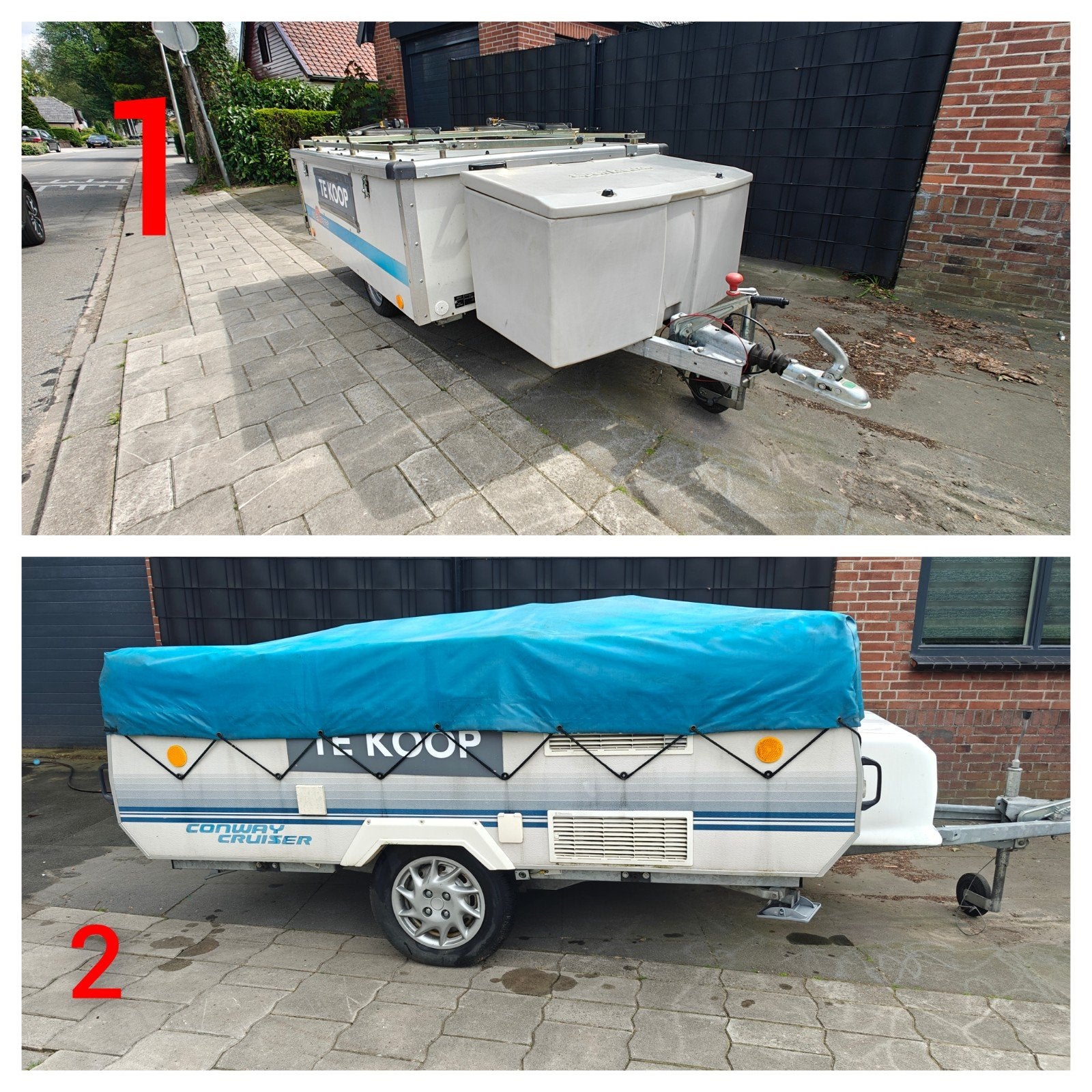 Hierbij bieden wij onze wagens alles moet weg!, Ophalen