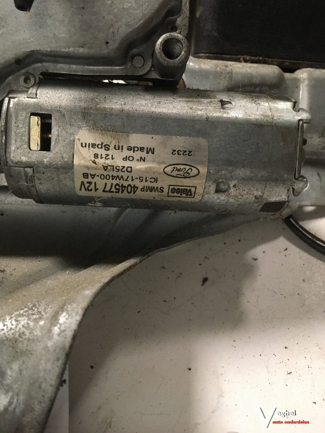 Ford Transit 2002 Ruitenwissermotor achter incl derde remlic, Gebruikt, -, -, Ophalen of Verzenden