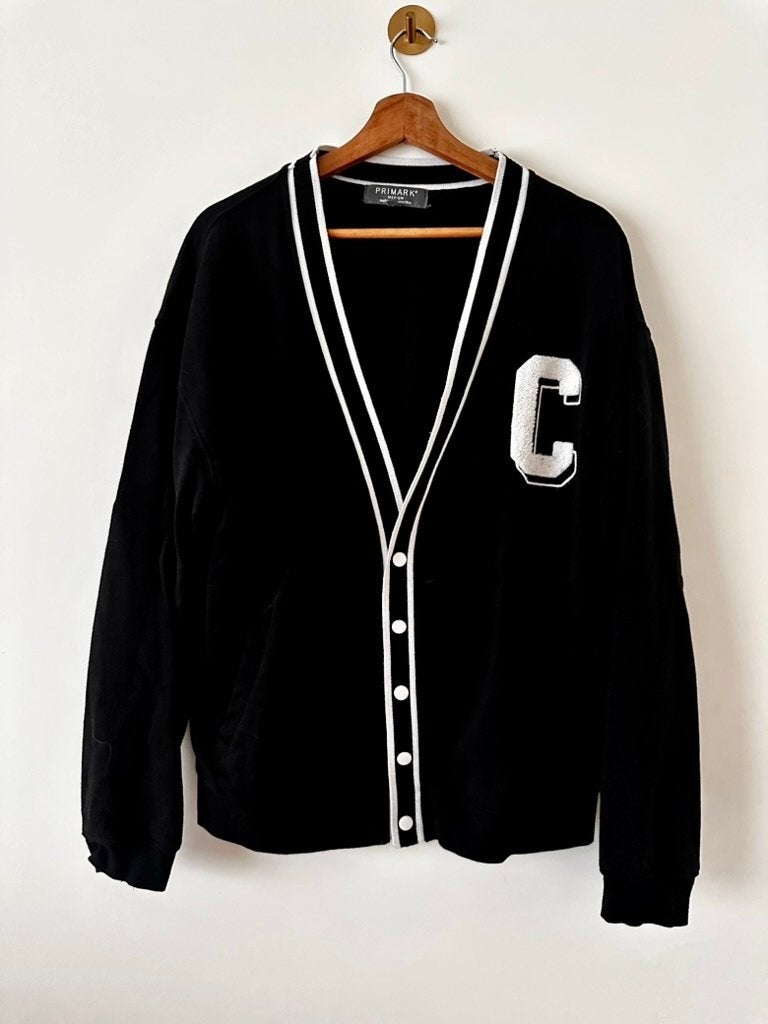 Primark Celine bomervest maat S, Zwart, Zo goed als nieuw, Maat 36 (S), Verzenden