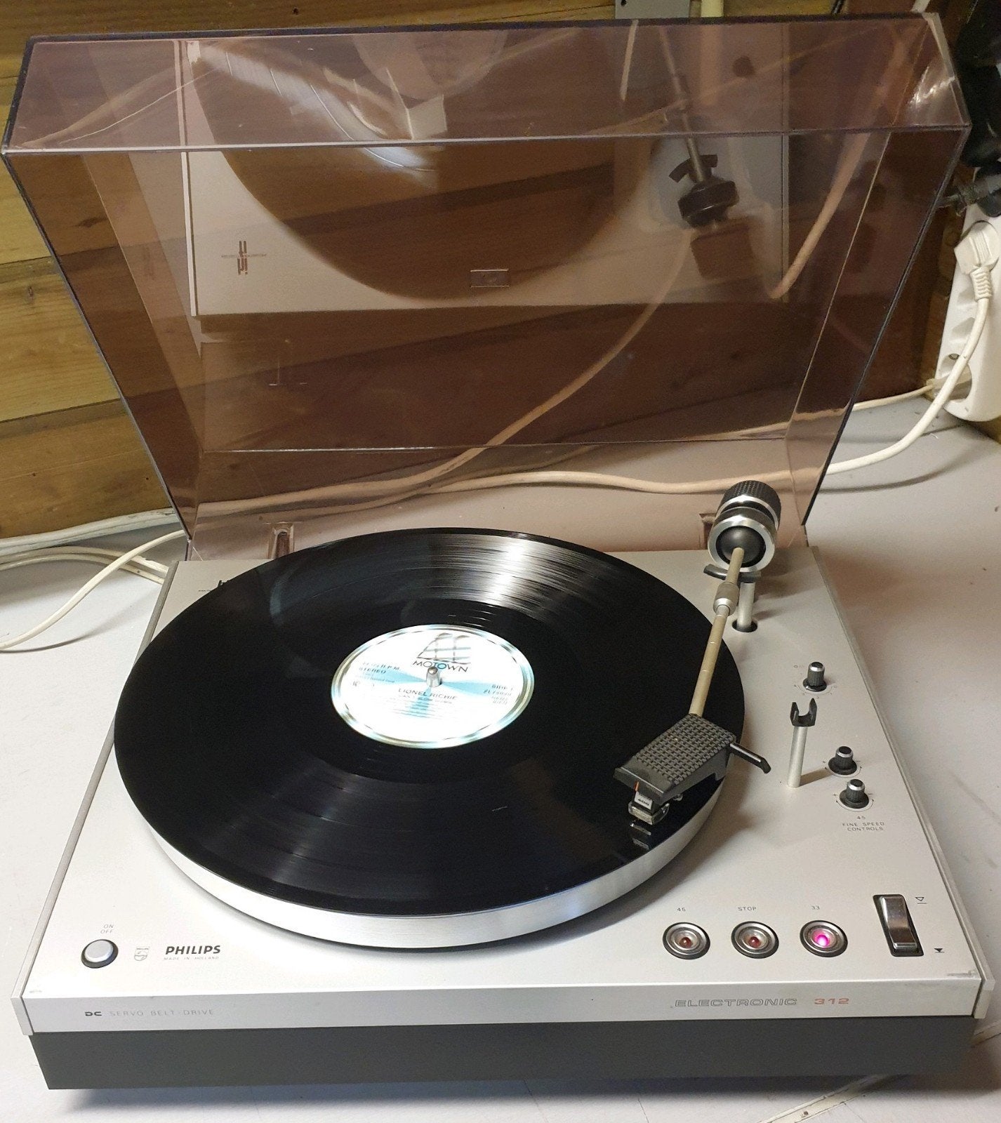 Philips platenspeler 22-GA312 in mooie staat, Audio, Tv en Foto, Ophalen of Verzenden
