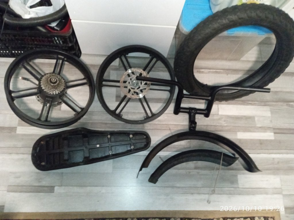 Tekoop fatbike onderdelen, Gebruikt, 50 km per accu of meer, 55 tot 59 cm, Ophalen