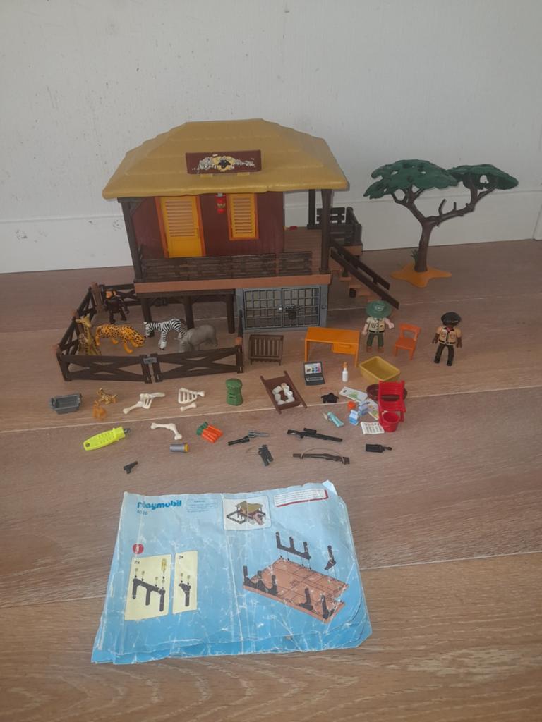 Playmobil 4826 Safari Verzorgingspost, Ophalen