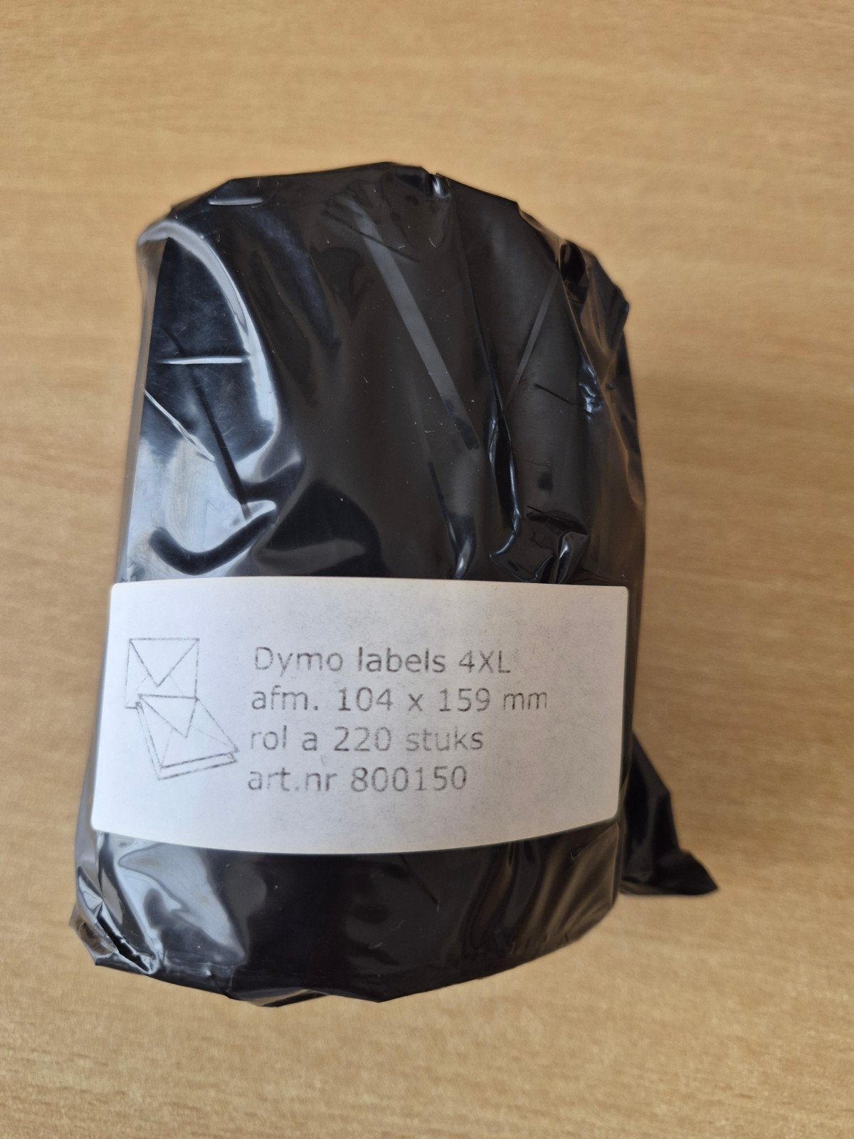 Dymo 4XL Labels 104x159mm - 220 stuks per rol, Computers en Software, Ophalen of Verzenden, Nieuw, Etiket, Dymo