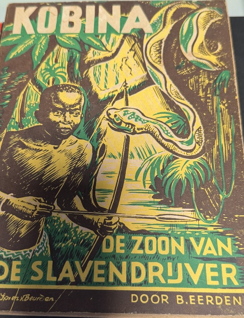 Bernard Eerden   Kobina De zoon van de slavendrijver  1956, Ophalen of Verzenden, Gelezen, Overige onderwerpen, Achtergrond en Informatie