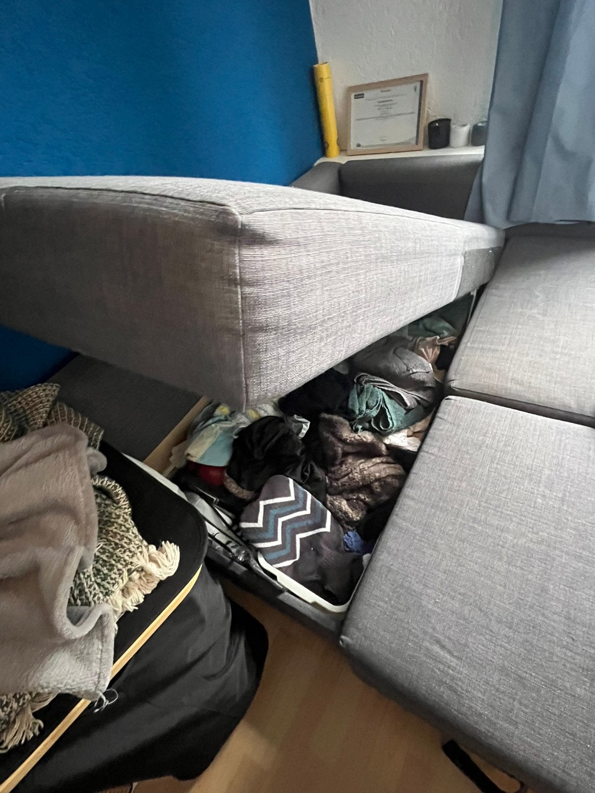 Foto 5 van IKEA slaapbank Friheten (140x200) met veel opbergruimte