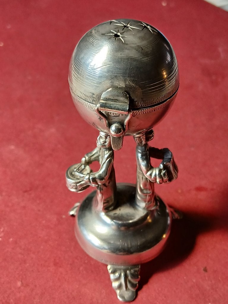 Besamim kruidenhouder zilver , ong.1891, Verzenden, Zilver
