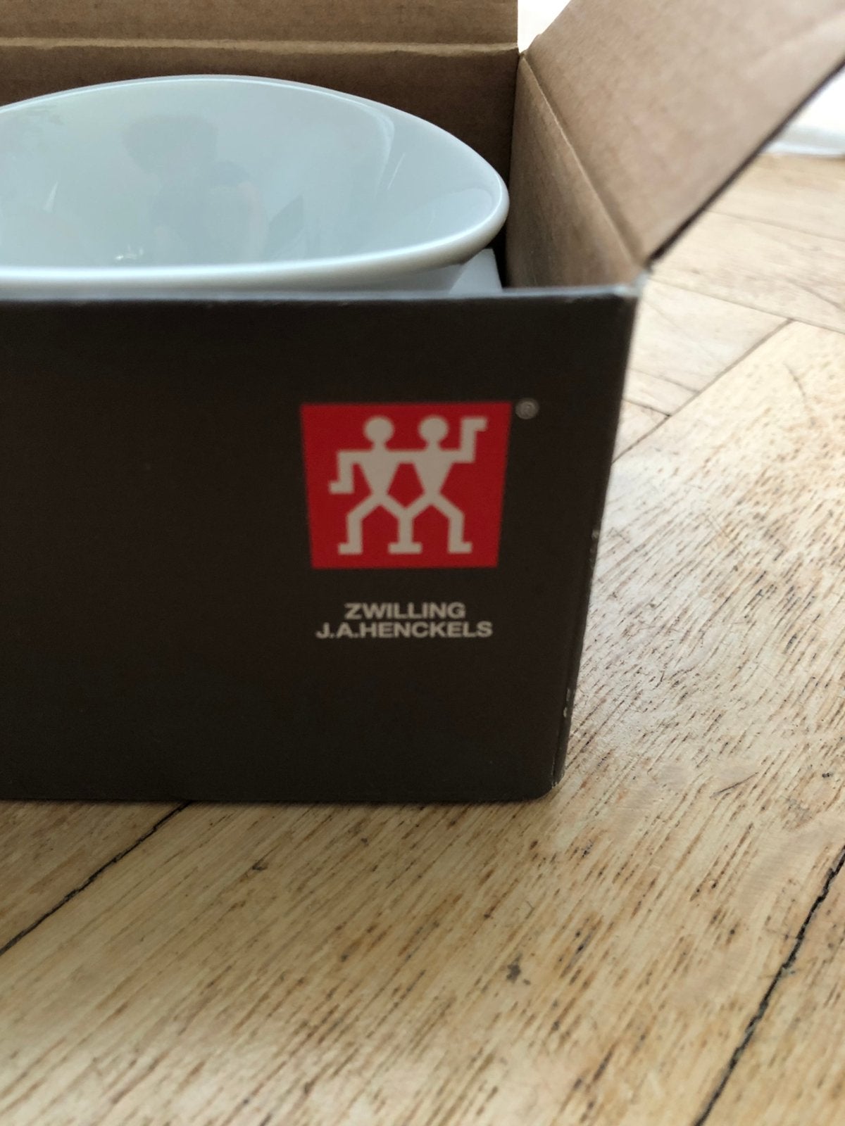 Zwilling Table Dipset – 4 Schaaltjes met Bamboe Houder, Ophalen of Verzenden, Nieuw