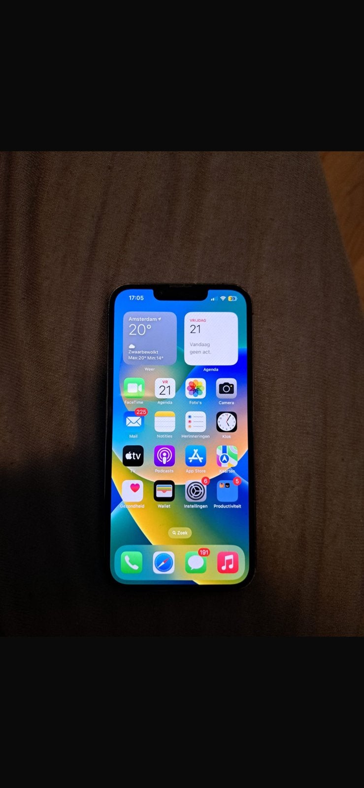 iPhone 13 pro 128 gb, Telecommunicatie, Mobiele telefoons | Apple iPhone, Ophalen of Verzenden, Zo goed als nieuw, 128 GB, IPhone 13