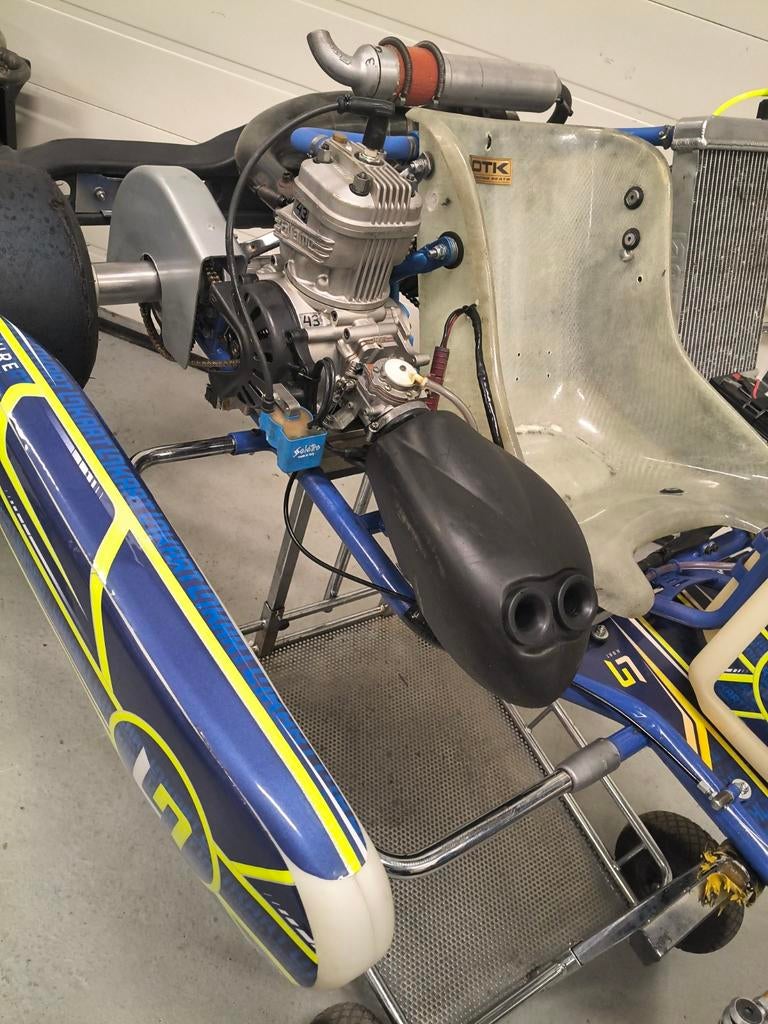 Lando Norris Four kart met X30 125cc motor. Compleet, Sport en Fitness, Karting, Ophalen of Verzenden, Kart
