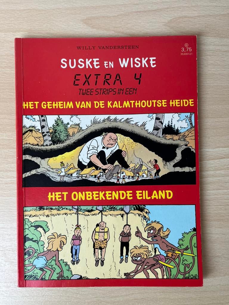 Suske en wiske extra 4, Boeken, Stripboeken, Eén stripboek, Ophalen of Verzenden, Gelezen