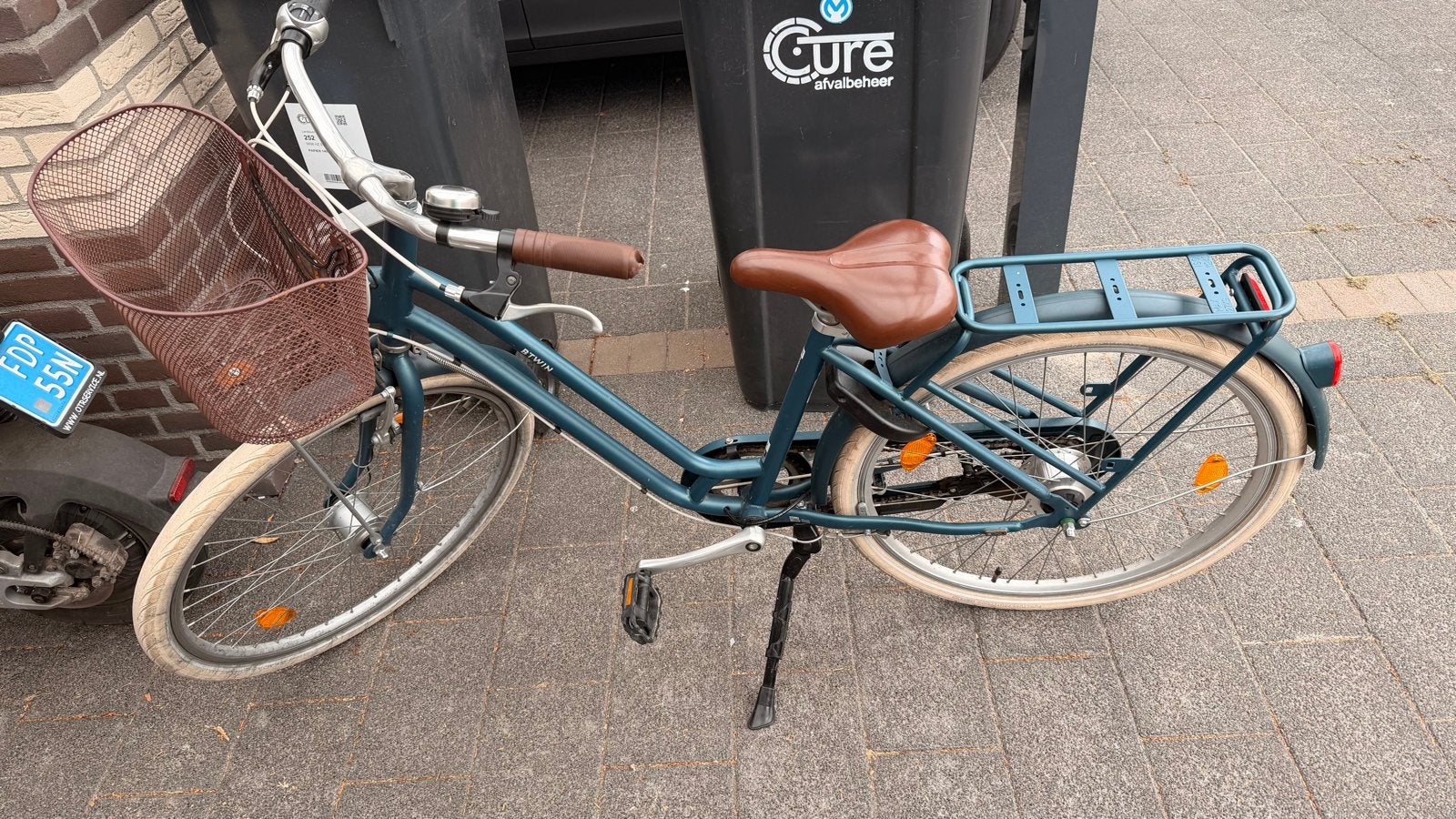 B’Twin / Elops Classic 540 XS stadsfiets – 7 versnellingen, Ophalen, Gebruikt, 26 inch of meer, Versnellingen
